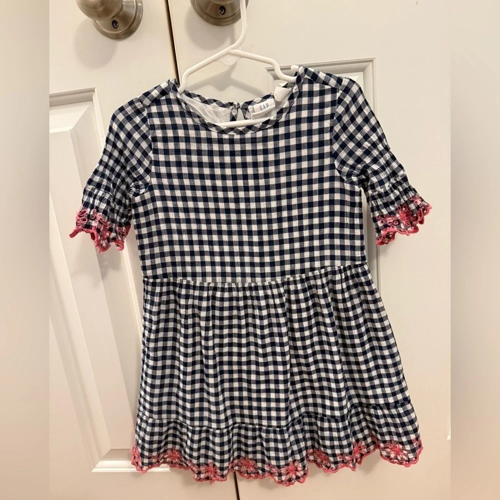 Sarah Jessica Parker for Gap kids Gingham Dress Size 4